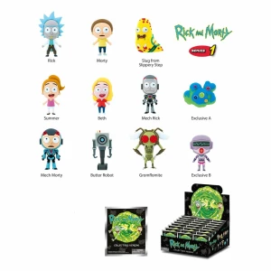 Rick and Morty Colgantes PVC Series 1 Expositor (24)