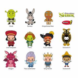 Shrek Colgantes PVC Series 1 Expositor (24)