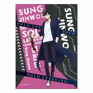 Solo Leveling Póster Tela Sung Jinwoo S-Rank #1 44 x 33 cm