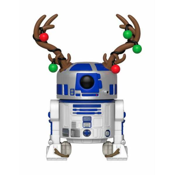 Star Wars POP! Vinyl Cabezón Holiday R2-D2 9 cm