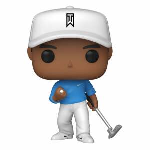 Tiger Woods POP! Golf Vinyl Figura Tiger Woods (Blue Shirt) Exclusive 9 cm