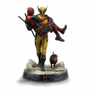 Deadpool Estatua 1/10 Deluxe Art Scale Deadpool & Wolverine 21 cm