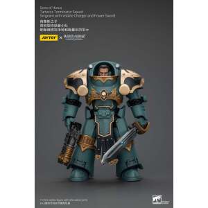 Warhammer The Horus Heresy Figura 1/18 Tartaros Terminator Squad Sergeant With Volkite Charger And Power Sword 12 cm