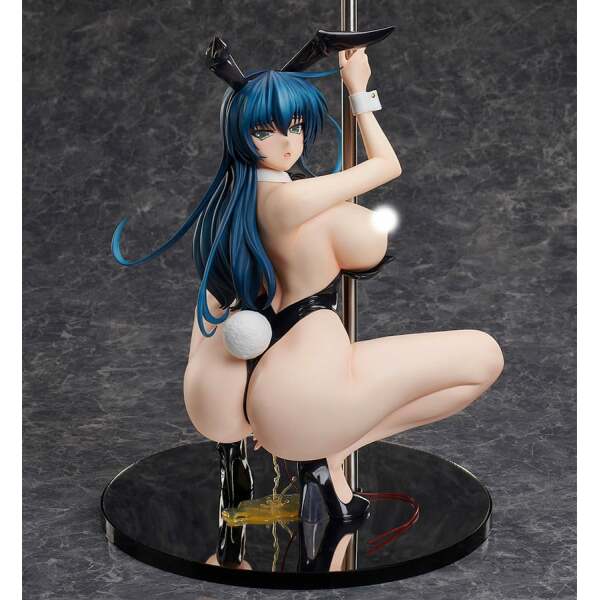 Taimanin Series Estatua PVC 1/4 Asagi Igawa Bare Leg Bunny Ver. 38 cm