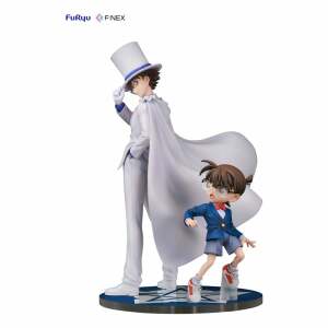 Detective Conan F:NEX estatua PVC 1/7 Conan Edogawa & Kid the Phantom Thief 29 cm