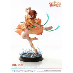 To Aru Kagaku no Railgun Estatua PVC 1/7 Prisma Wing Misaka Mikoto 22 cm