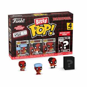 Deadpool Pack de 4 Figuras Bitty POP! Vinyl Bathtime 2,5 cm