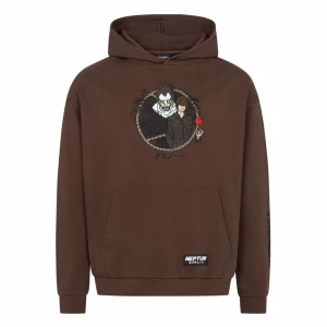 Death Note Sudadera capucha Graphic Brown talla L