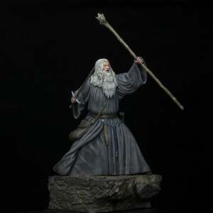 El Señor de los Anillos Figura PVC Gandalf in Moria 18 cm