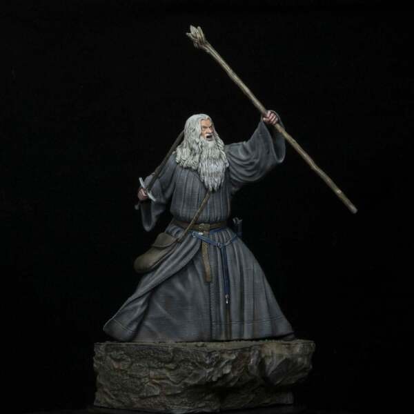 El Señor de los Anillos Figura PVC Gandalf in Moria 18 cm