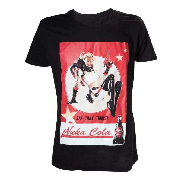 Fallout 4 Camiseta Nuka Cola Lady talla L