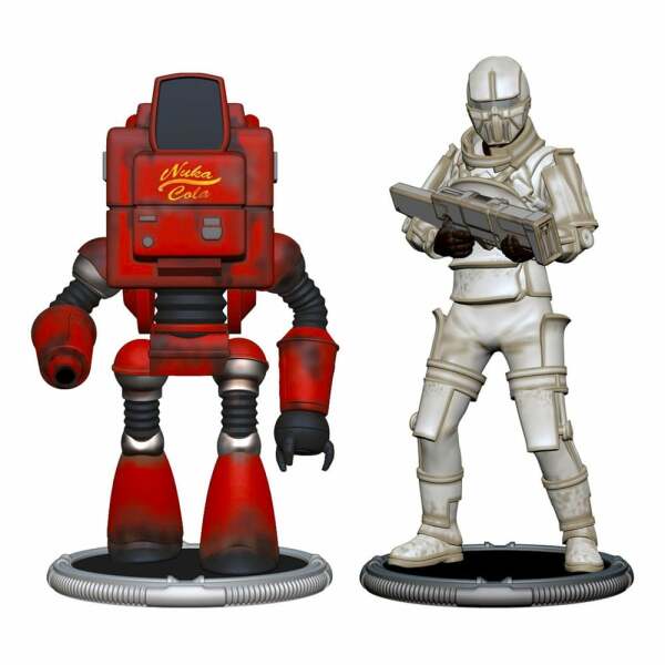 Fallout Pack de 2 Figuras Set B Nukatron & Synth 7 cm