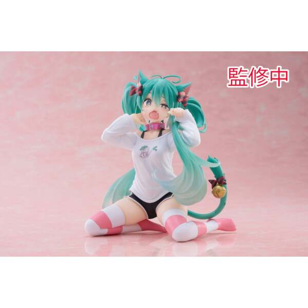 Hatsune Miku Estatua PVC Desktop Cute Figure Hatsune Miku Cute 13 cm