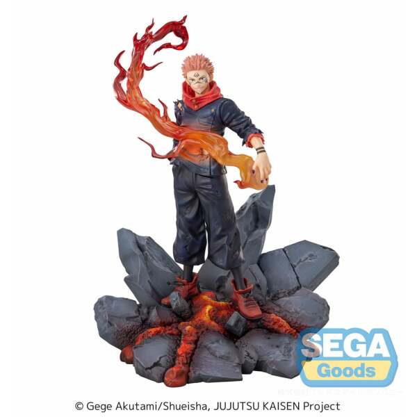 Jujutsu Kaisen Estatua Luminasta PVC Sukuna Fuga 23 cm