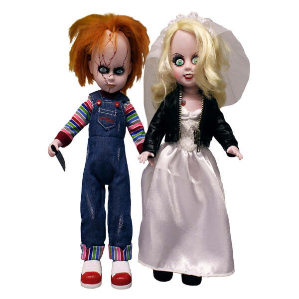 Living Dead Dolls Set de 2 Muñecos Chucky & Tiffany 25 cm