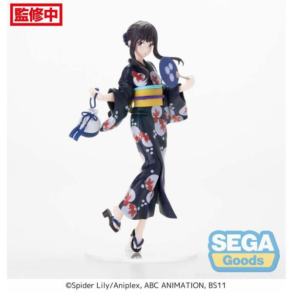 Lycoris Recoil Estatua Luminasta PVC Takina Inoue Going out in a yukata 19 cm