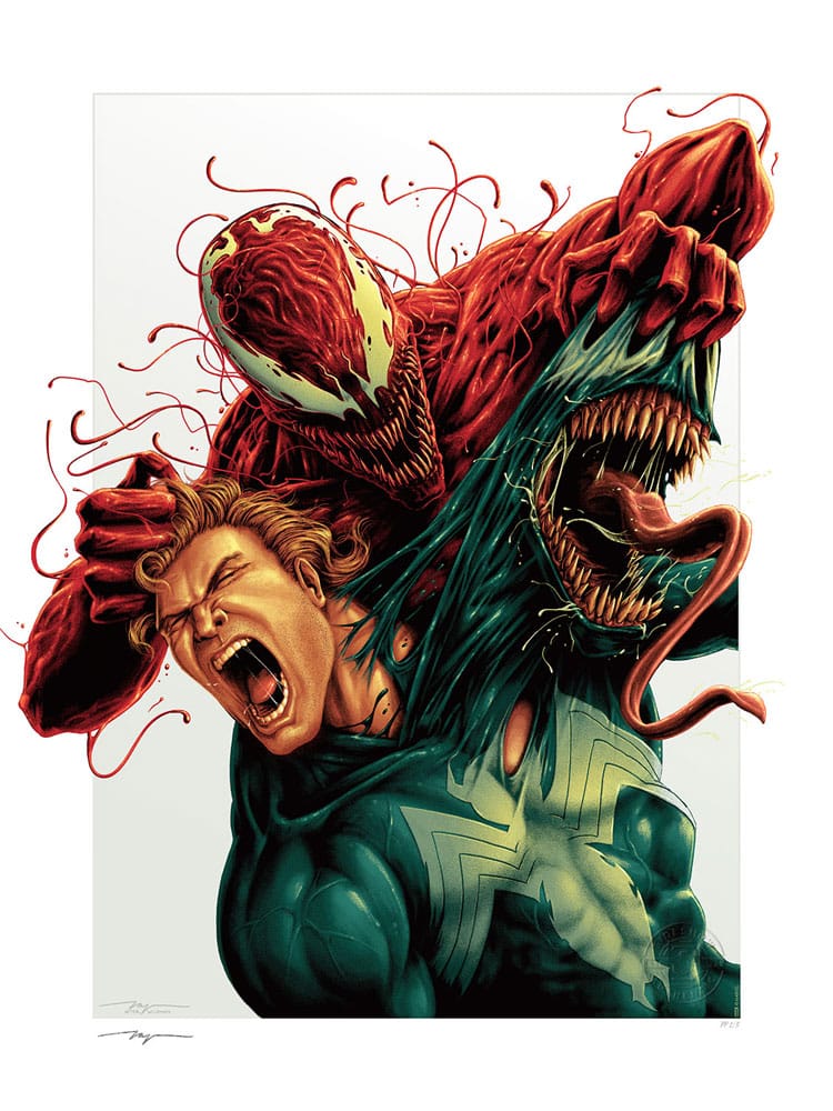 Marvel Litografia Venom: Carnage Unleashed 46 x 61 cm – sin marco