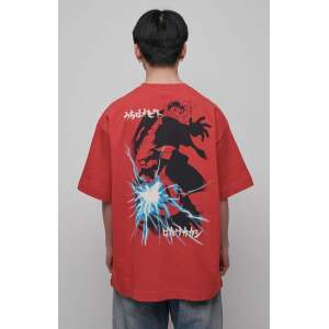 Naruto Shippuden Camiseta Graphic Red talla L