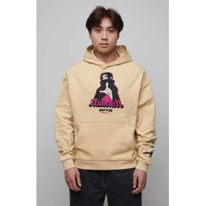 Naruto Shippuden Sudadera capucha Graphic Beige talla L