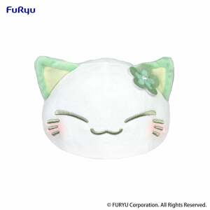 Nemuneko Cat Peluche Green 18 cm