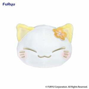 Nemuneko Cat Peluche Yellow 18 cm