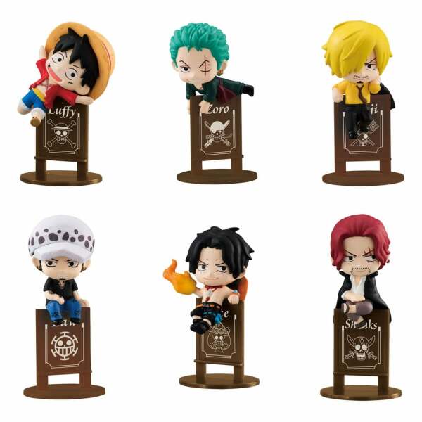 One Piece Ochatomo Series Figuras Pirates Party 4 cm Surtido (8)