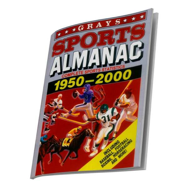 Regreso al Futuro Libreta Premium Sports Almanac