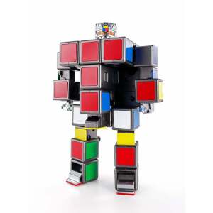 Rubik´s Cube Figura Diecast Soul of Chogokin Rubik´s Cube Robo 15 cm