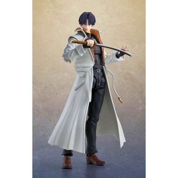 Rurouni Kenshin: Meiji Swordsman Romantic Story Figura S.H. Figuarts Aoshi Shinomori 17 cm