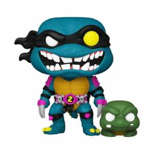 Tortugas Ninja POP & Buddy! Movies Vinyl Figura Slash & Pre-mutated, turtle Slash 9 cm
