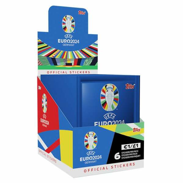 UEFA EURO 2024 Sticker Collection Caja (100)