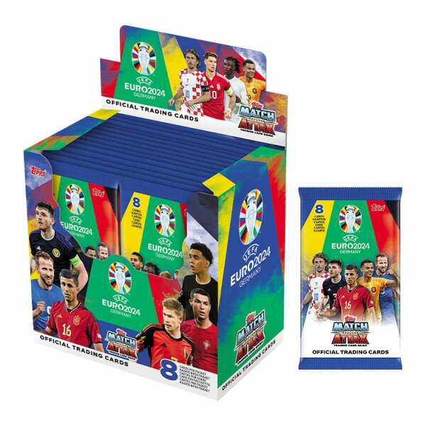 UEFA EURO 2024 Trading Cards Caja de Sobres (36)