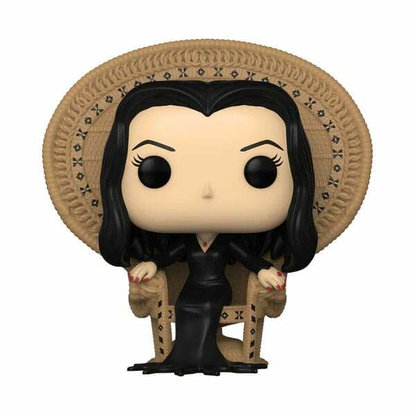 Addams Family POP! Deluxe Vinyl Figura Morticia in Chair 10 cm