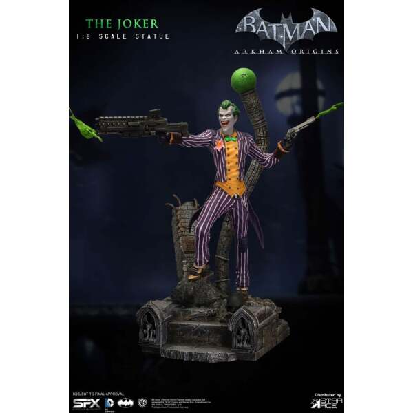 DC Comics Estatua 1/8 The Joker Arkham Origins 29 cm