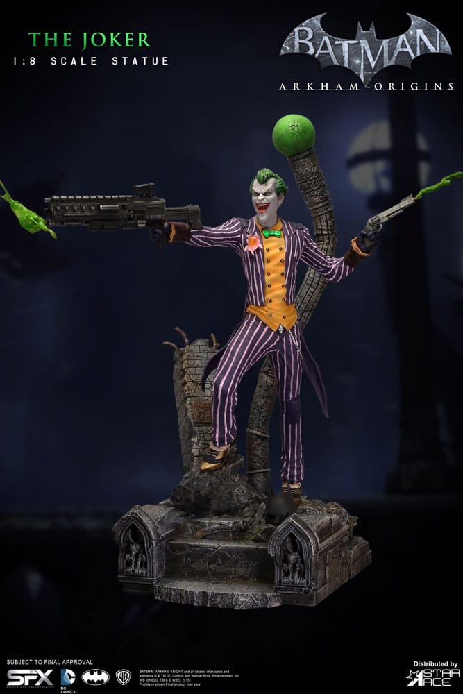 DC Comics Estatua 1/8 The Joker Arkham Origins 29 cm