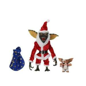 Gremlins Pack de 2 Figuras Santa Stripe & Gizmo 18 cm