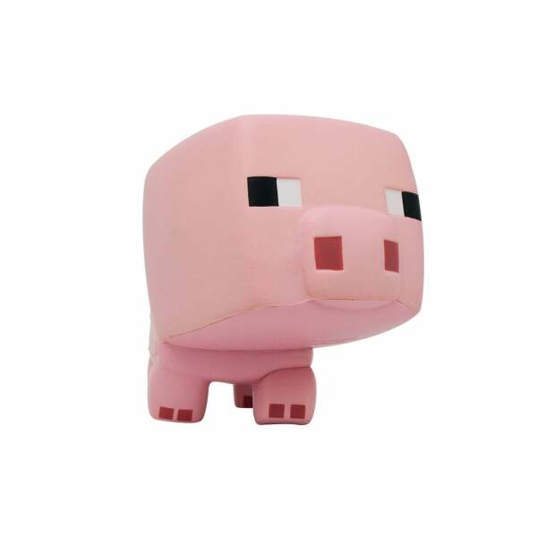 Minecraft Figura Antiestres Mega Squishme Serie 1 cerdo 15 cm