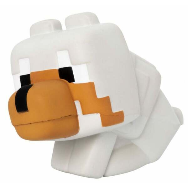 Minecraft Figura Antiestres Mega Squishme Serie 2 Lobo domado 15 cm