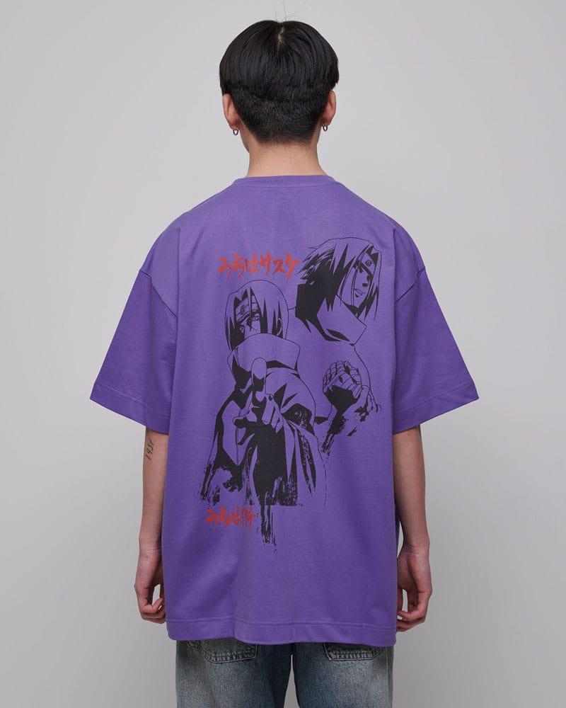 Naruto Shippuden Camiseta Graphic Purple Talla L