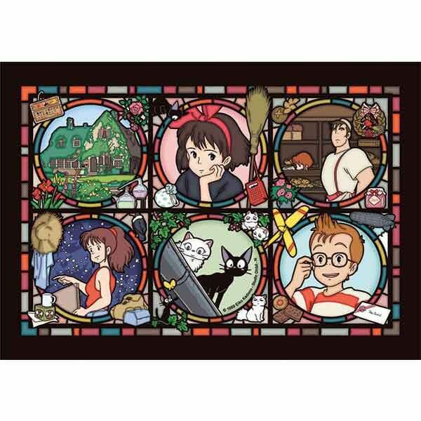 Nicky, la aprendiz de bruja Puzzle Stained Glass Characters Gallery (208 piezas)