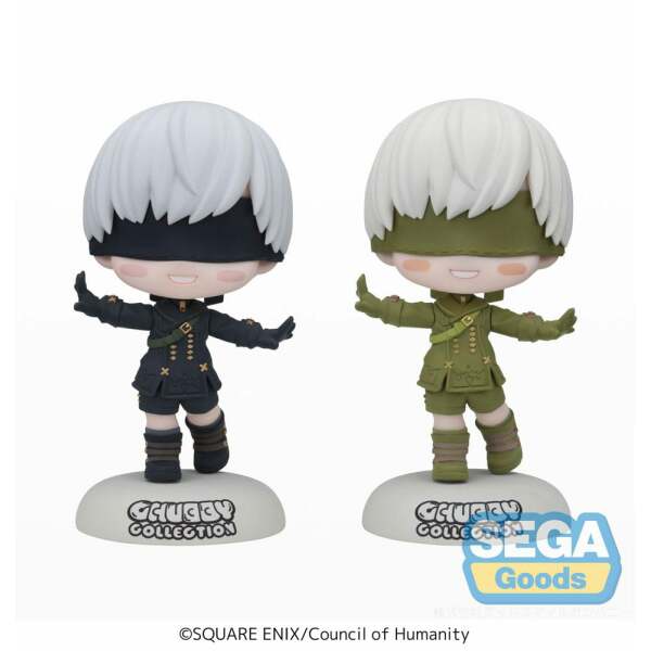 NieR:Automata Estatua PVC Chubby Collection Petit Figure NieR:Automata Ver1.1a 9S (EX) 7 cm