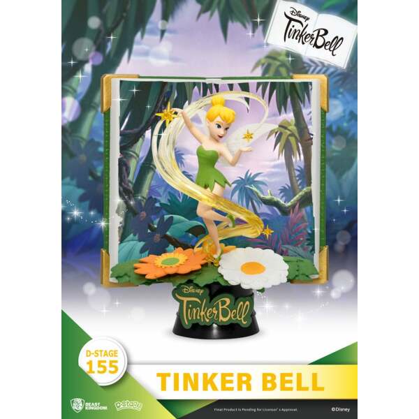 Peter Pan Book Series Diorama PVC D-Stage Tinker Bell 15 cm