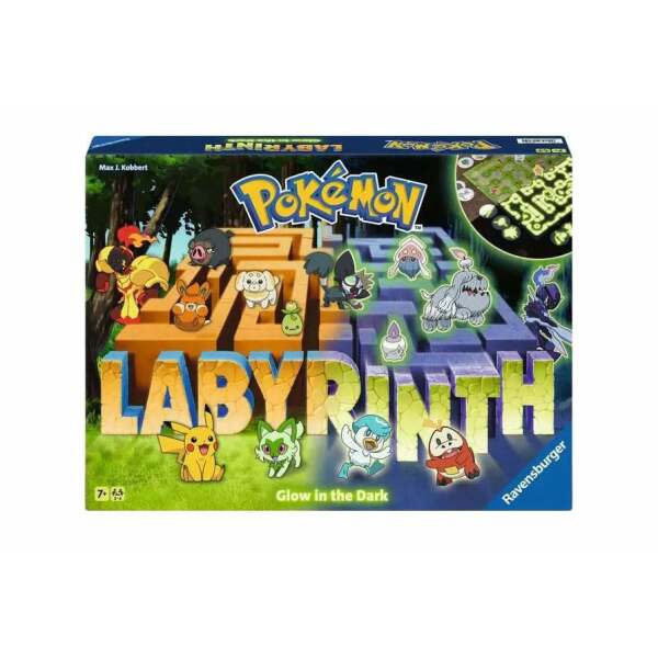 Pokémon Juego de Mesa Labyrinth Glow in the Dark