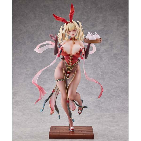 Moehime Union Estatua 1/4 Cheongsam Bunny Stella 45 cm