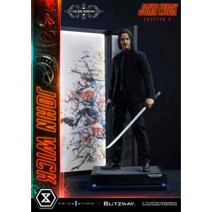 John Wick Chapter 4 Estatua Ultimate Premium Masterline Series 1/4 John Wick Deluxe Version 54 cm