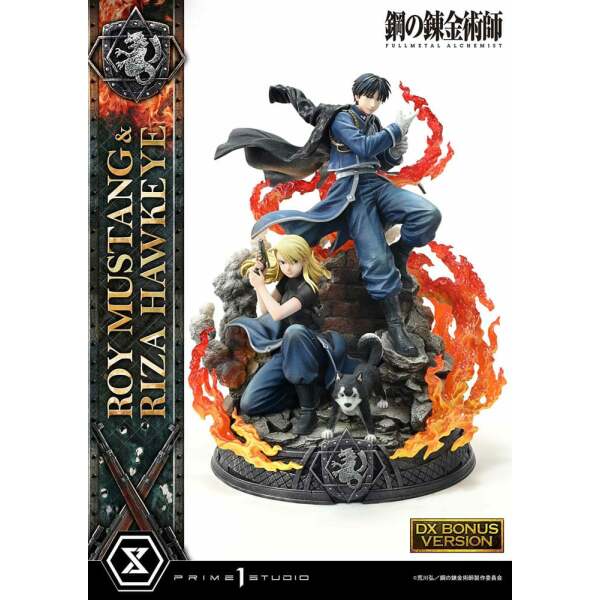 Fullmetal Alchemist Estatua Concept Masterline 1/6 Roy Mustang & Riza Hawkeye Deluxe Bonus Version 50 cm