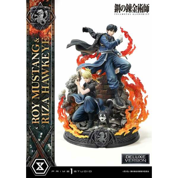 Fullmetal Alchemist Estatua Concept Masterline 1/6 Roy Mustang & Riza Hawkeye Deluxe Version 50 cm