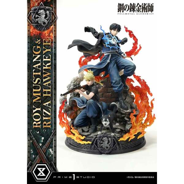 Fullmetal Alchemist Estatua Concept Masterline 1/6 Roy Mustang & Riza Hawkeye Regular Version 50 cm