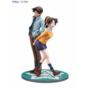 Detective Conan F:NEX estatua PVC 1/7 Heiji Hattori & Kazuha Toyama 26 cm