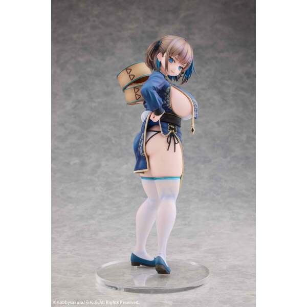 Original Illustration Estatua PVC 1/7 Manjuu Musume Tsumugu Illustrated by Ranfu DX Ver. 25 cm